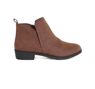 YX826 Garrapata Botin Sintético Cafe