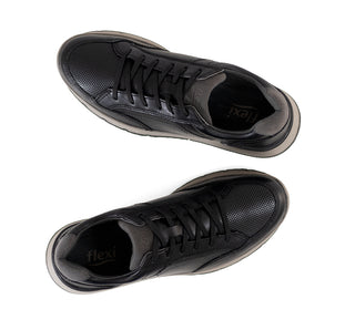 421908 Flexi Tenis Piel Negro