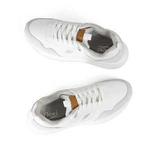 422401 Flexi Tenis Piel Blanco