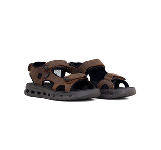 424001 Flexi Sandalia Piel Chocolate