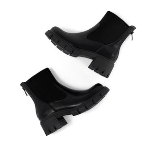 230968 Garrapata Botin Sintético Negro