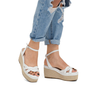 2537020 Garrapata Sandalia Sintético Blanco