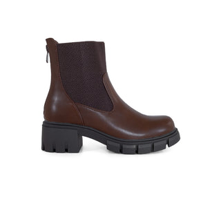 230968 Garrapata Botin Sintético Cafe