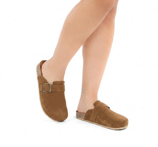 467001 Lady paulina Pantufla Carnaza Camel