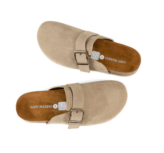 467001 Lady paulina Pantufla Carnaza Beige