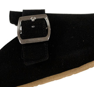 467001 Lady paulina Pantufla Carnaza Negro