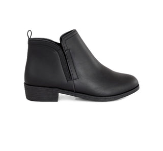 YX826 Garrapata Botin Sintético Negro