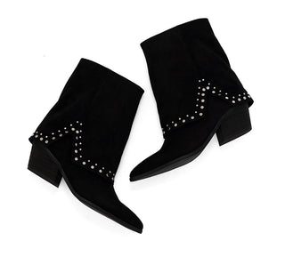 471001 Garrapata Bota Sintético Negro