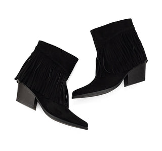 484003 Garrapata Bota Sintético Negro