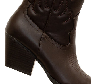 484006 Garrapata Bota Sintético Cafe