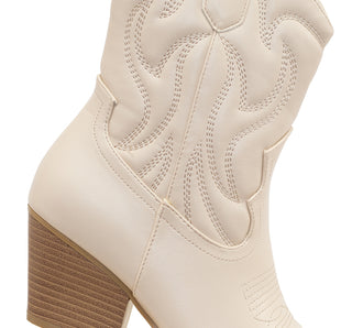 484007 Garrapata Bota Sintético Beige