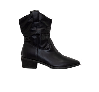 484011 Garrapata Bota Sintético Negro