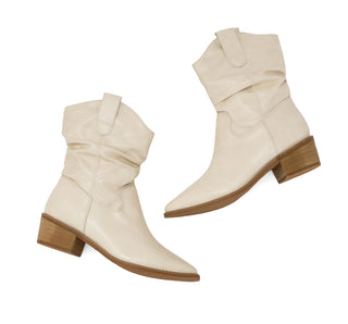 484011 Garrapata Bota Sintético Beige
