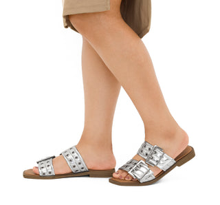 159401 Efe Sandalia Sintético Plata