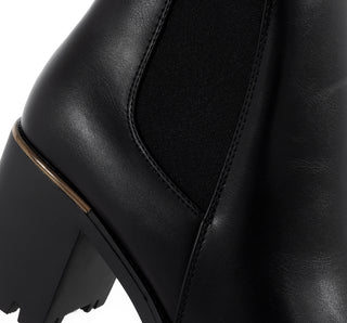 2409103 Garrapata Botin Sintético Negro