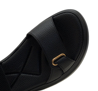 9318-3 Garrapata Sandalia Sintético Negro