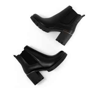 2409103 Garrapata Botin Sintético Negro