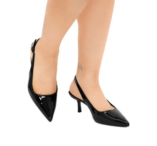 561008 Garrapata Zapatilla media Sintético Negro