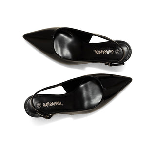 561008 Garrapata Zapatilla media Sintético Negro
