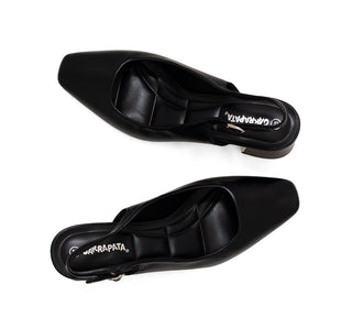 564004 Garrapata Zapatilla media Sintético Negro
