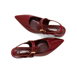 564014 Garrapata Zapatilla baja Sintético Rojo