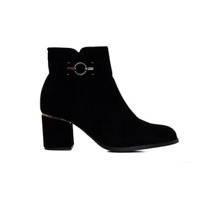 574002 Garrapata Botin Sintético Negro