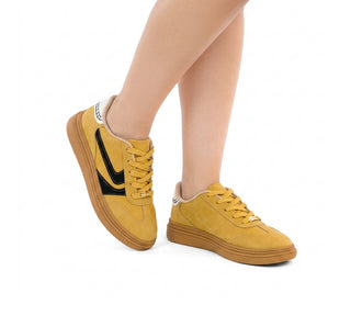 5816.102 Moleca Tenis Nobuck Mostaza