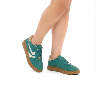 5816.102 Moleca Tenis Nobuck Verde