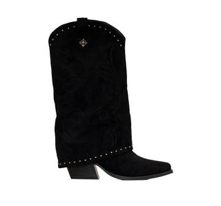 584002 Garrapata Bota Sintético Negro