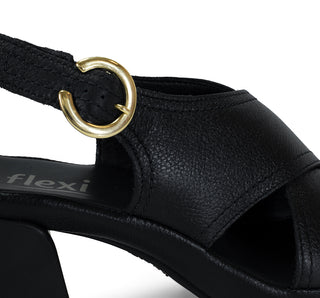 122701 Flexi Sandalia Piel Negro