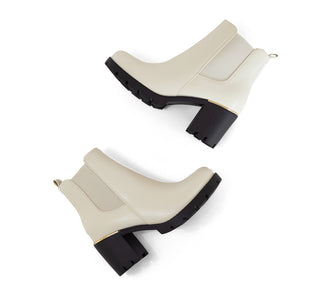 2409103 Garrapata Botin Sintético Beige