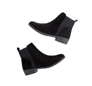 YX824 Garrapata Botin Sintético Negro