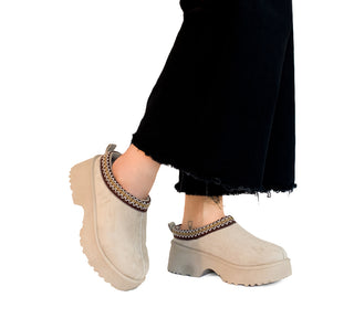 913319 Berlin Pantufla Textil Beige