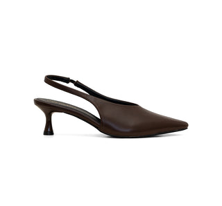 604001 Lady paulina Zapatilla alta Sintético Cafe