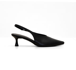 604001 Lady paulina Zapatilla alta Sintético Negro