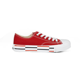 608201 Ozono Tenis Textil Rojo