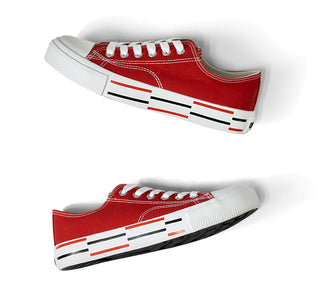 608201 Ozono Tenis Textil Rojo