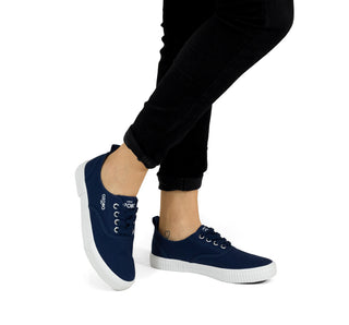 608401 Ozono Tenis Textil Azul marino