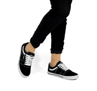 6091-01 Ozono Tenis Textil Negro