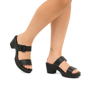611004 Garrapata Sandalia Sintético Negro