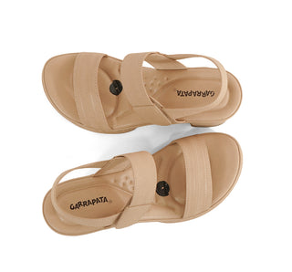 615001 Garrapata Sandalia Sintetico Beige