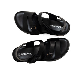 615002 Garrapata Sandalia Sintético Negro