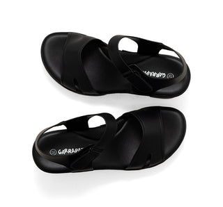 615004 Garrapata Sandalia Sintético Negro
