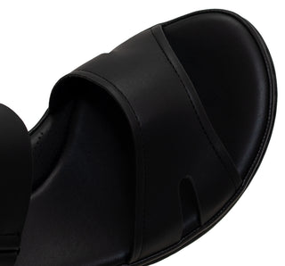 615004 Garrapata Sandalia Sintético Negro