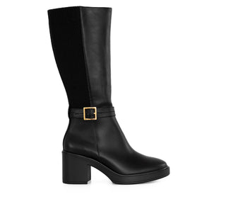 130303 Flexi Bota Piel Negro