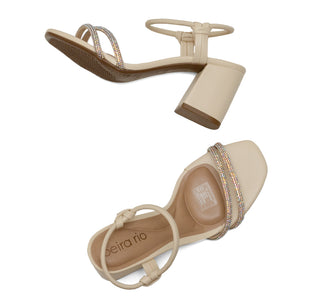 8436.213 Beira rio Sandalia Pelica/pele strech Beige