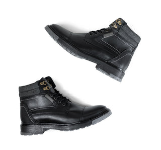 654301 Ozono Botin Sintético Negro
