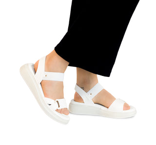 9318-3 Garrapata Sandalia Sintético Blanco