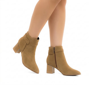 674001 Makana Botin Sintético Camel