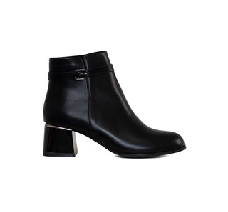 674002 Garrapata Botin Sintético Negro